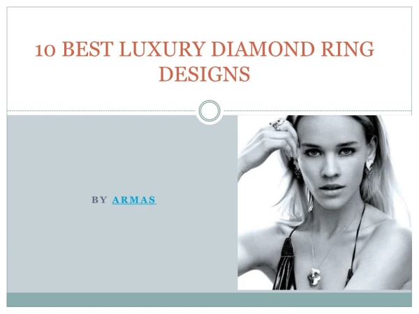 10 Best Luxury Diamond rings