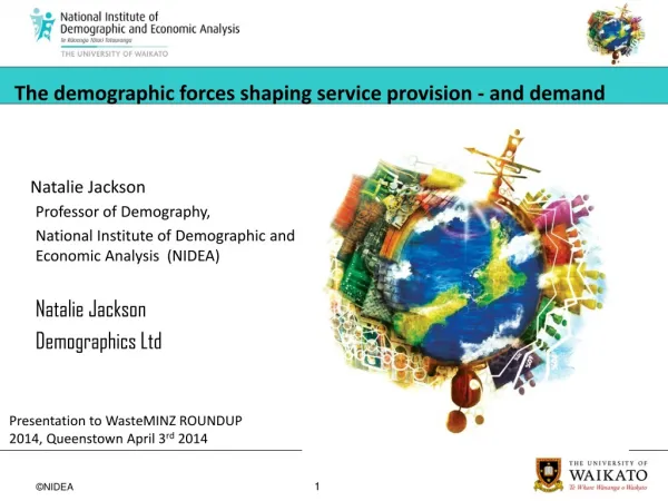 The demographic forces shaping service provision - and demand