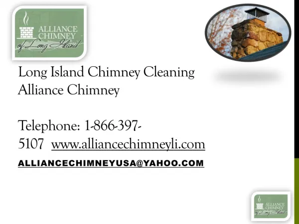 Long Island Chimney Cleaning Company, Alliance Chimney