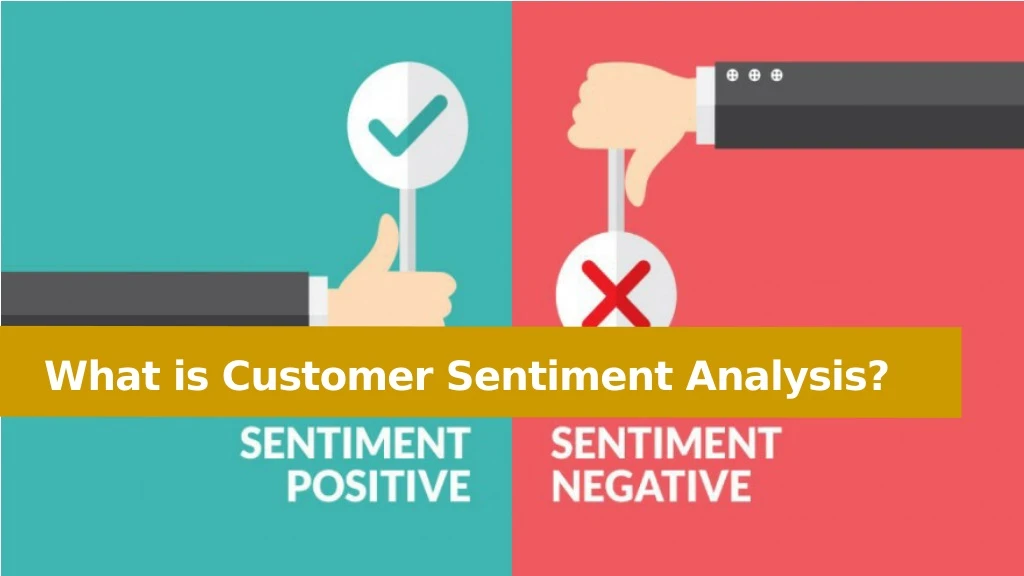 what is customer sentiment analysis