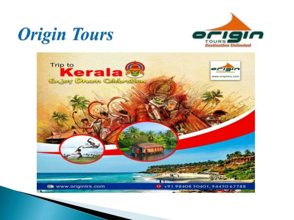 Best Kerala tour packages from Chennai |Origin Tours