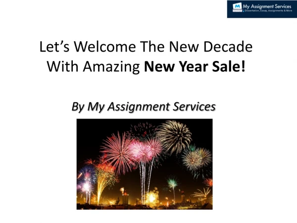 let s welcome the new decade with amazing new year sale