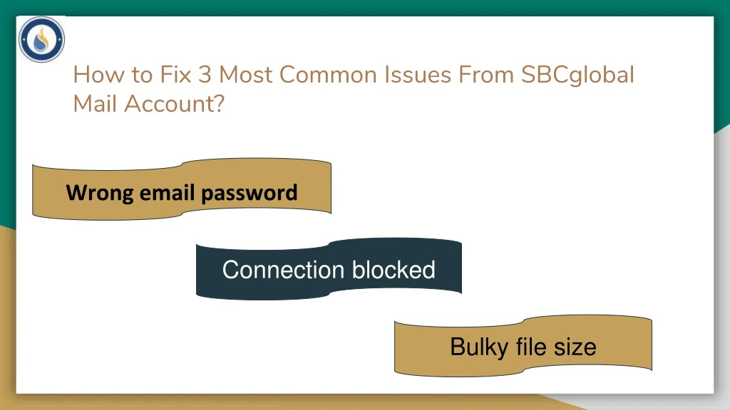 how to fix 3 most common issues from sbcglobal mail account