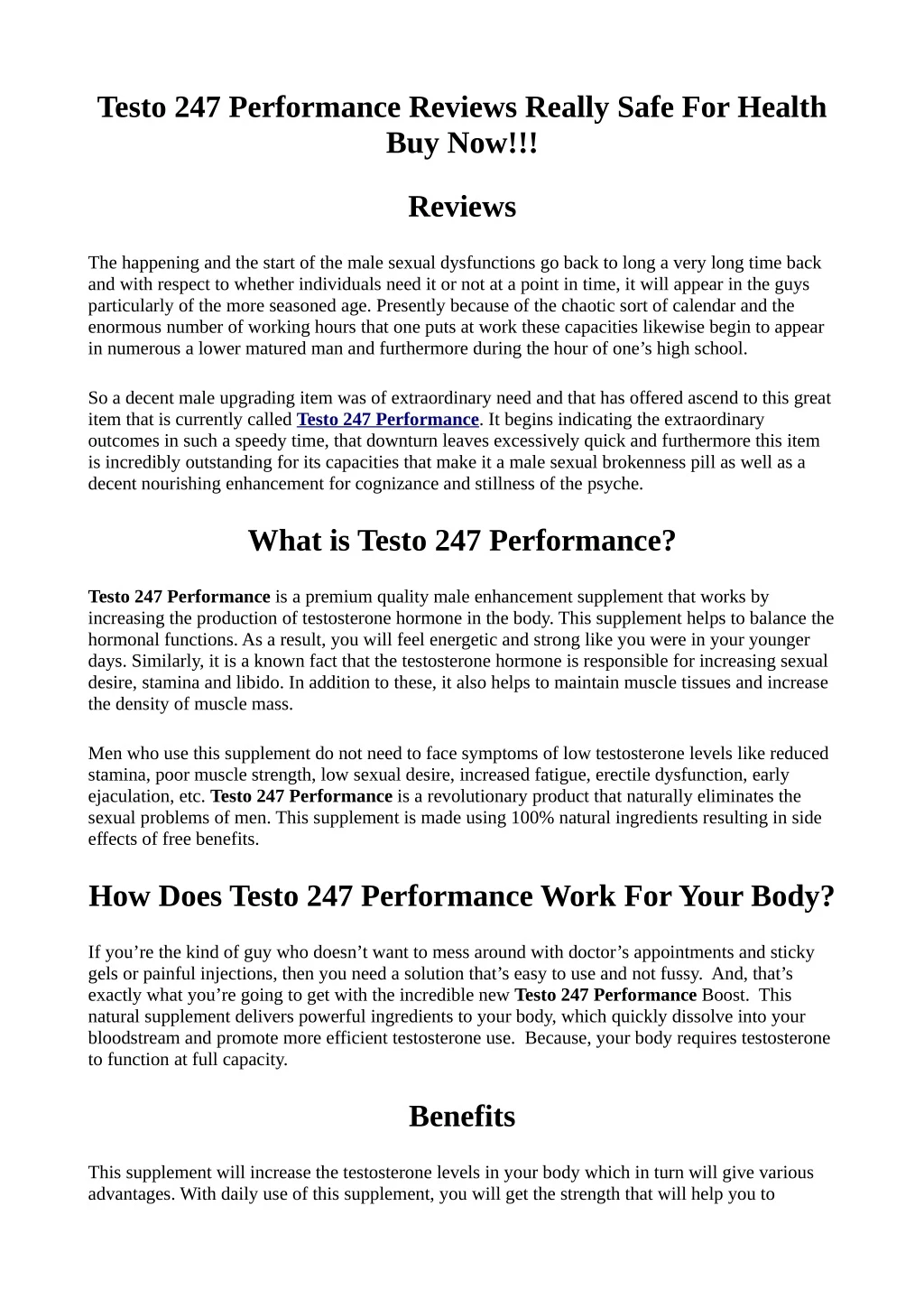 testo 247 performance reviews really safe