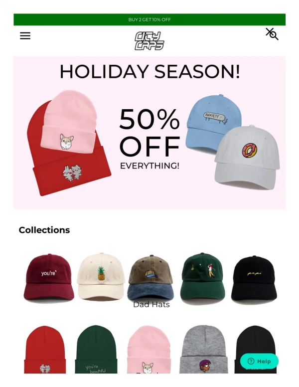 Where to buy dad hats