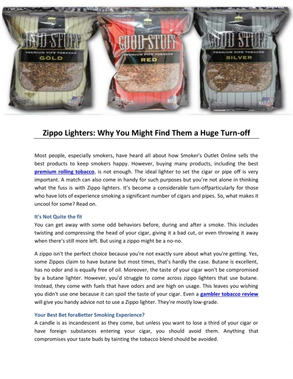 zippo lighters why you might find them a huge