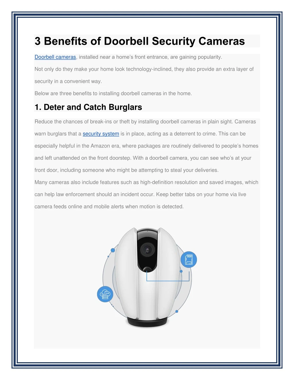 3 benefits of doorbell security cameras doorbell