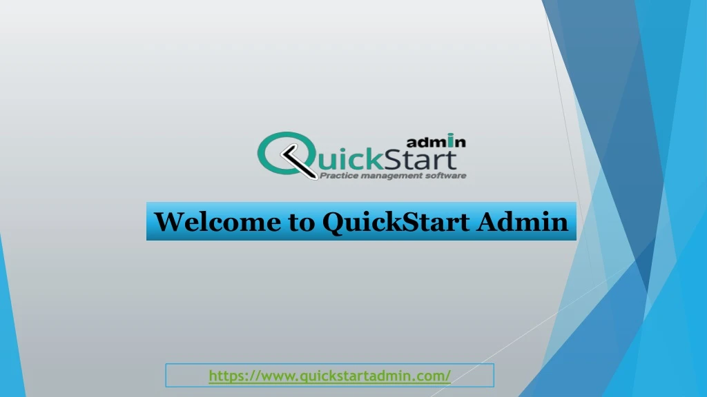 welcome to quickstart admin