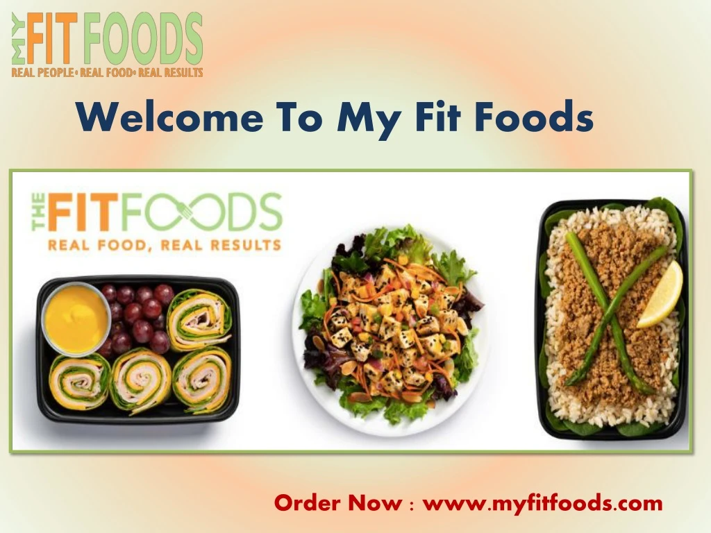 welcome to my fit foods