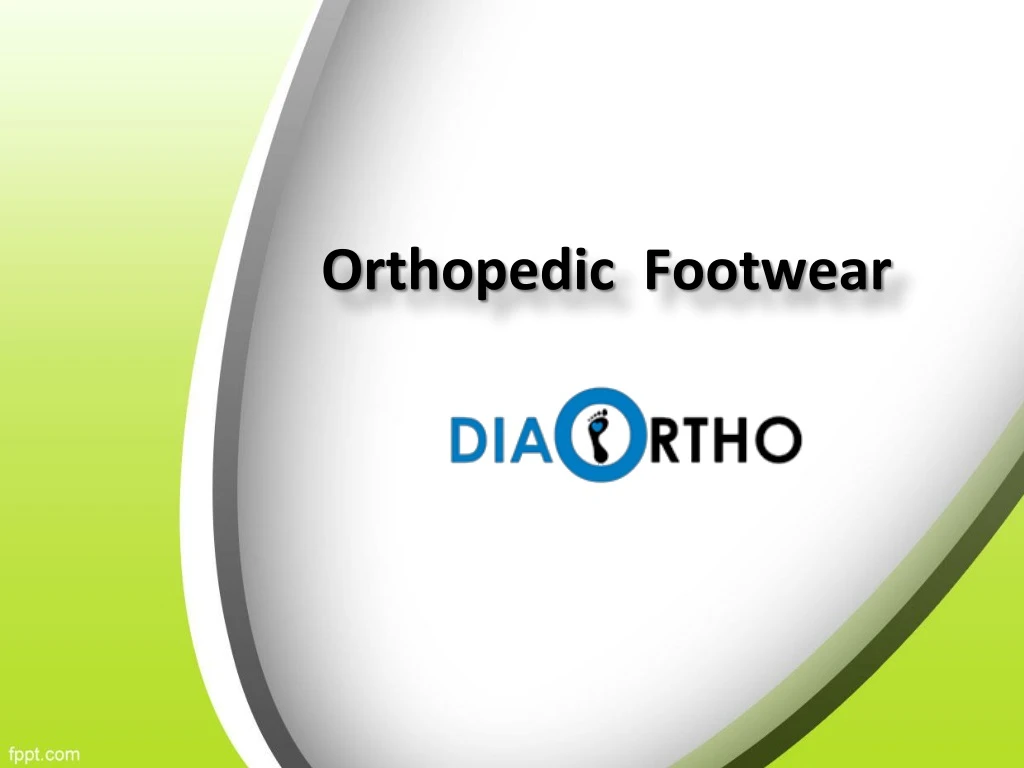orthopedic footwear