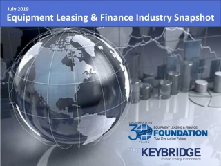 Equipment Leasing &amp; Finance Industry Snapshot - slide 1
