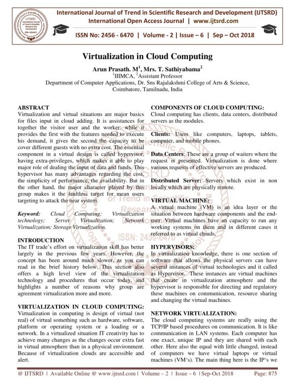 international journal of trend in international