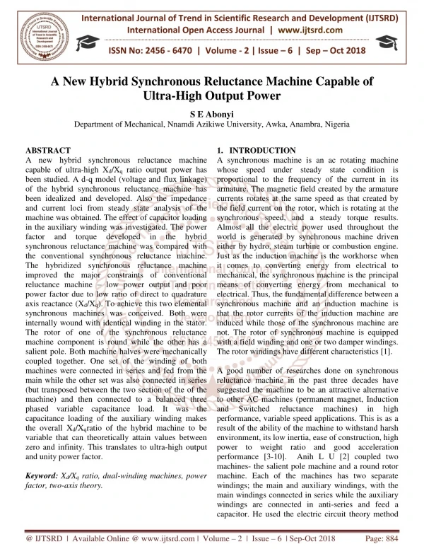 international journal of trend in scientific
