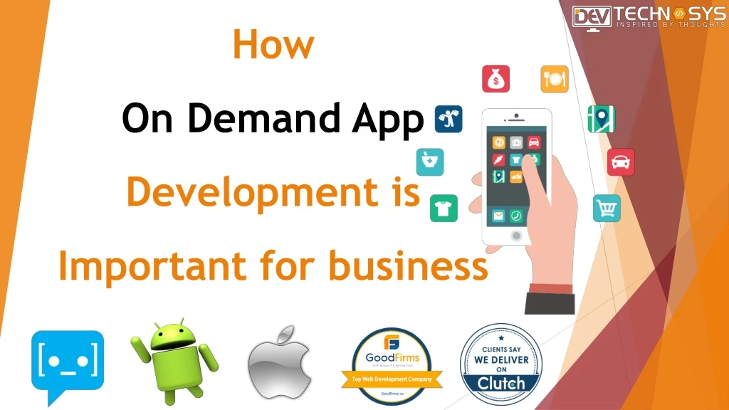how on demand app development is important for business