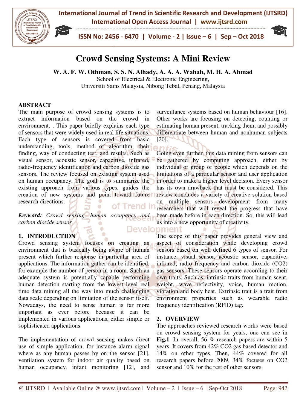 international journal of trend in international