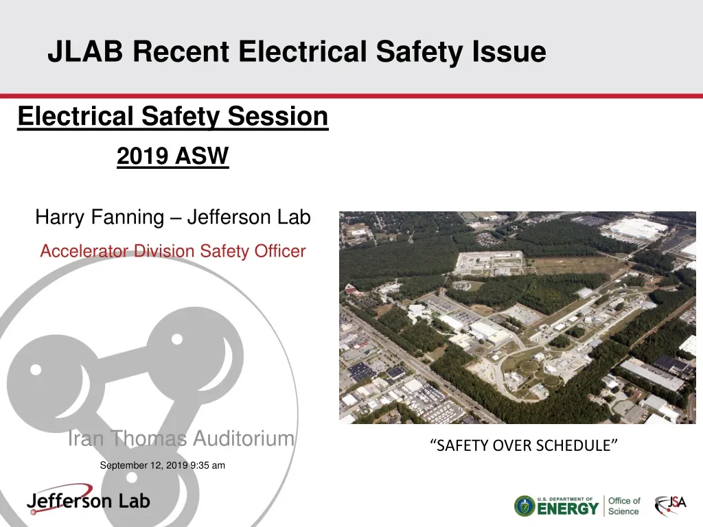 jlab recent electrical safety issue