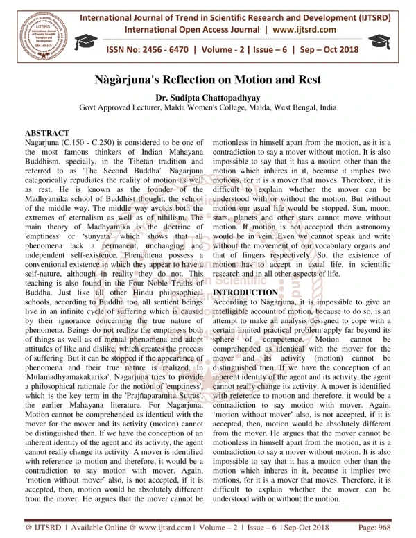 international journal of trend in international