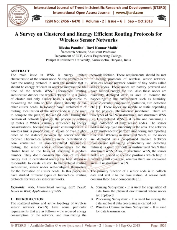 international journal of trend in international