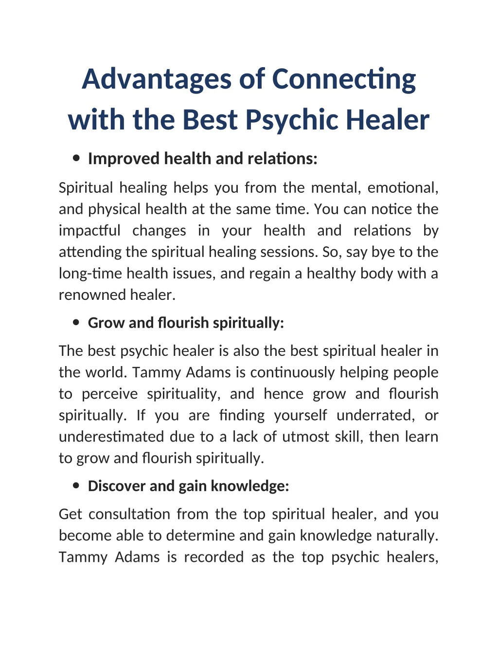 advantages of connecting with the best psychic