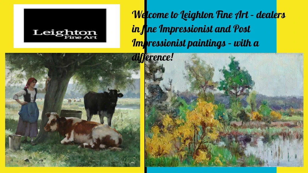 welcome to leighton fine art dealers in fine