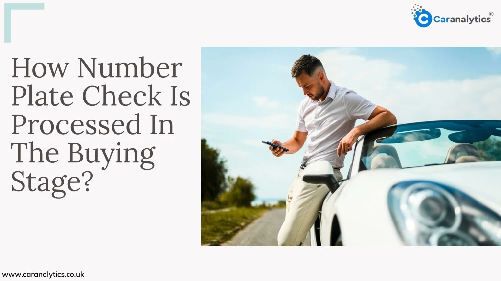 how number plate check is processed in the buying