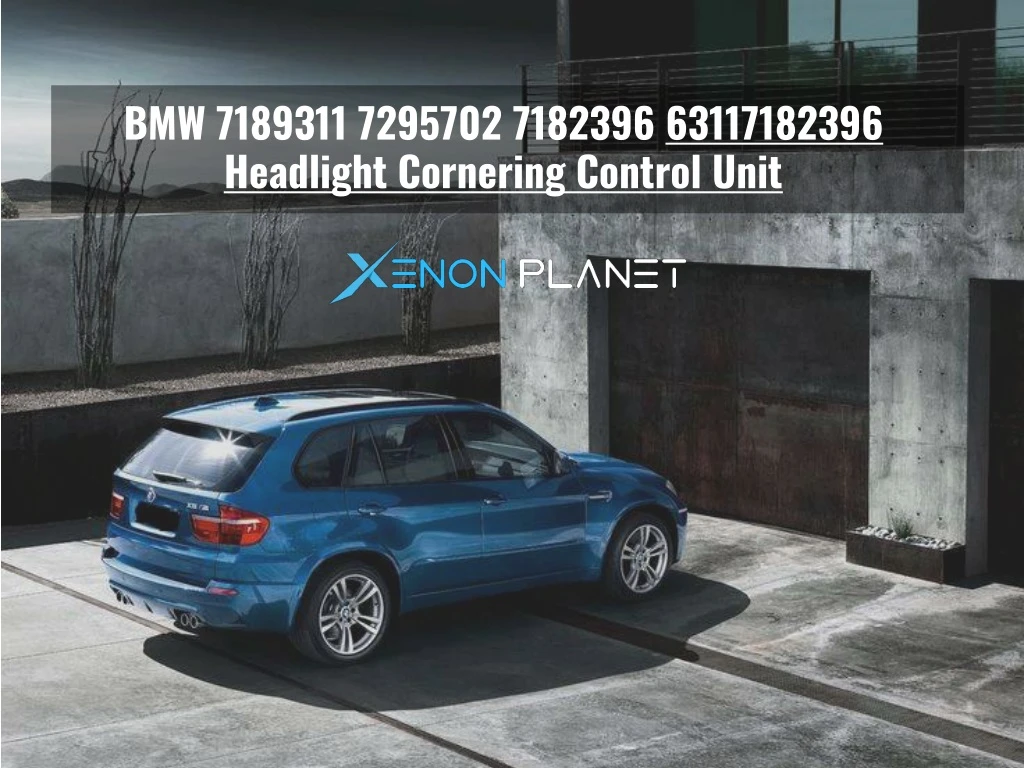 bmw 7189311 7295702 7182396 63117182396 headlight cornering control unit