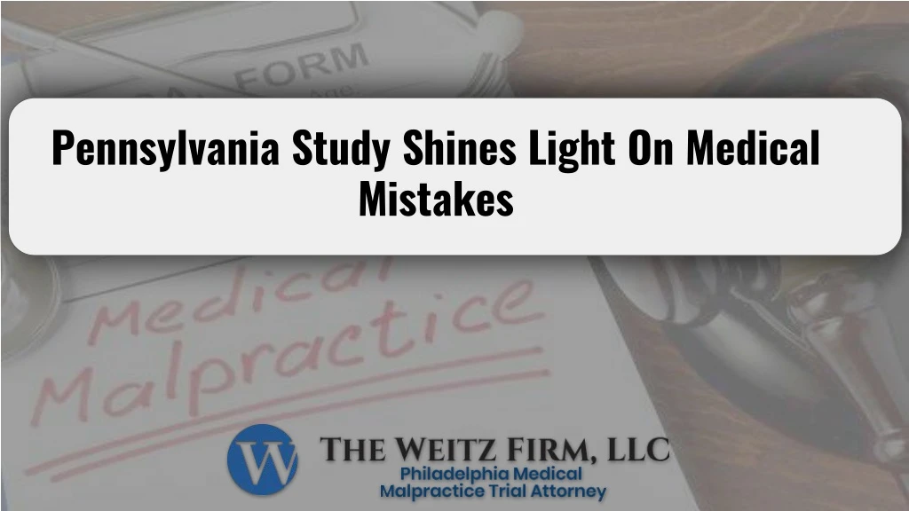 pennsylvania study shines light on medical