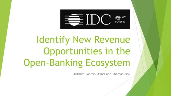 Identify New Revenue Opportunities in the Open-Banking Ecosystem