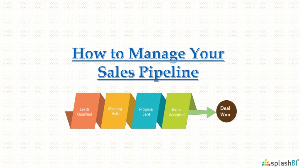 how to manage your sales pipeline