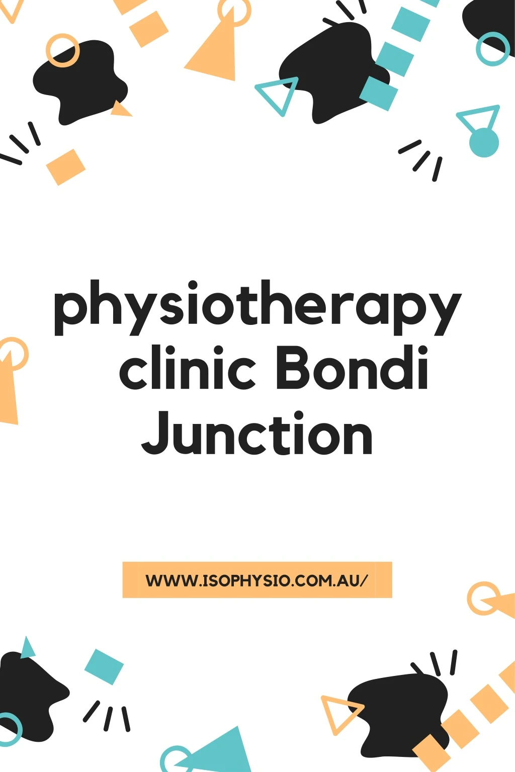 physiotherapy clinic bondi junction