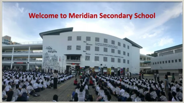 Welcome to Meridian Secondary School
