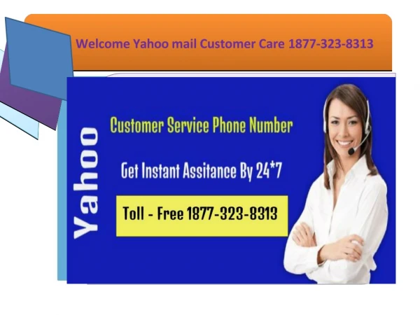 Yahoo Mail Customer Care Number 1877-323-8313