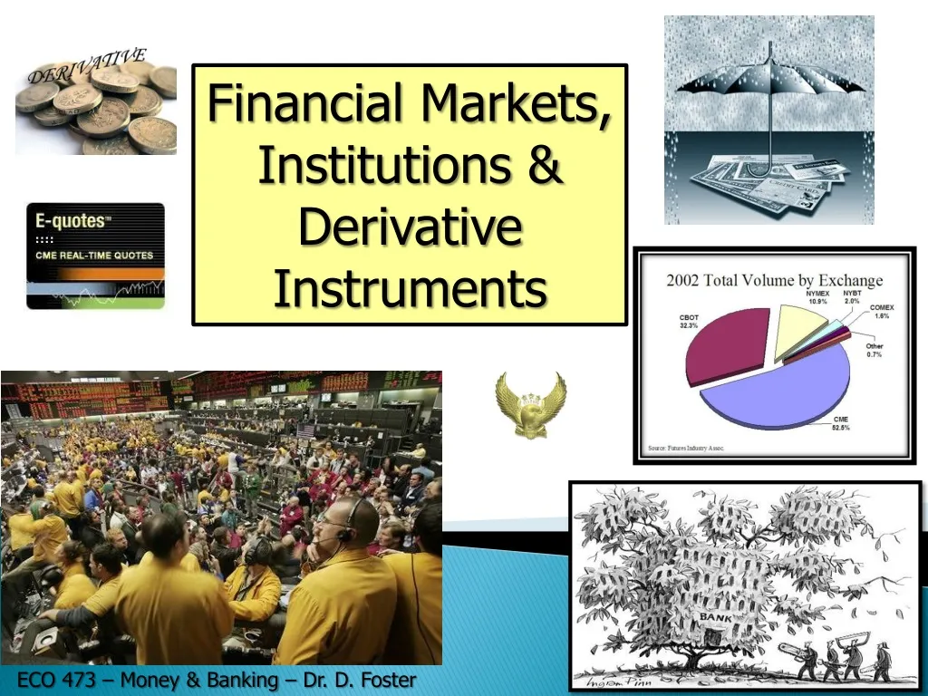financial markets institutions derivative