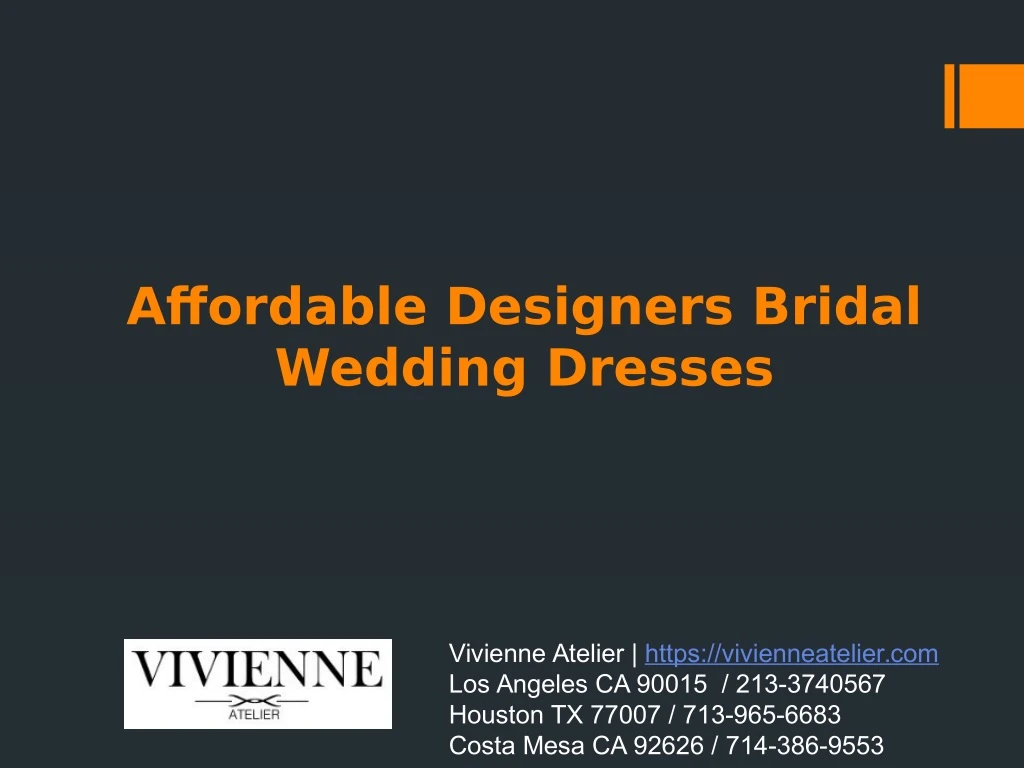affordable designers bridal wedding dresses