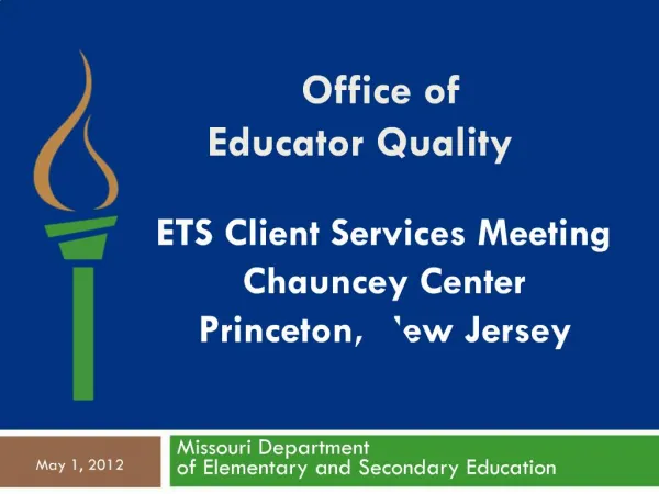 Office of Educator Quality