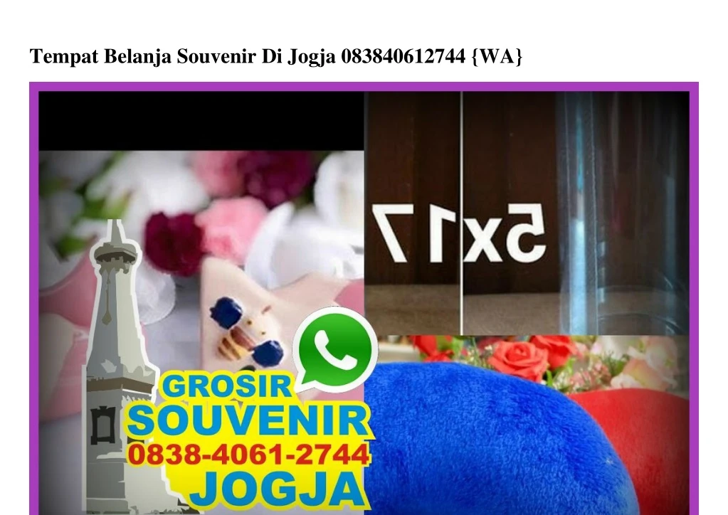 tempat belanja souvenir di jogja 083840612744 wa