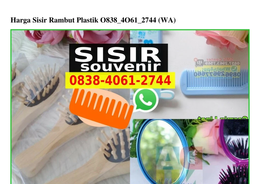 harga sisir rambut plastik o838 4o61 2744 wa