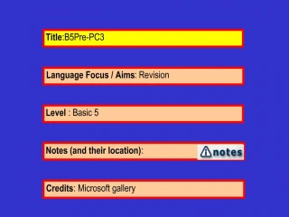 Language Focus - slide 1