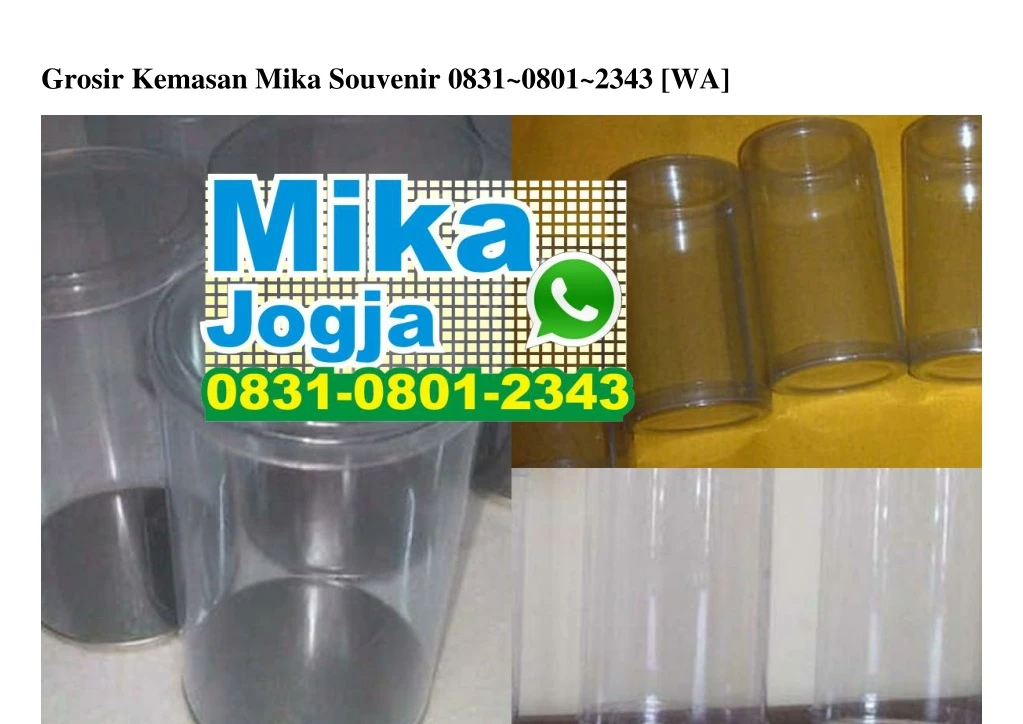 Ppt Grosir Kemasan Mika Souvenir 083108012343[wa] Powerpoint