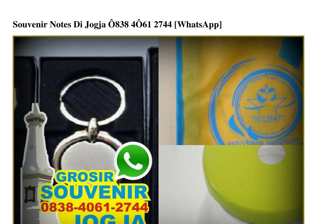 souvenir notes di jogja 838 4 61 2744 whatsapp