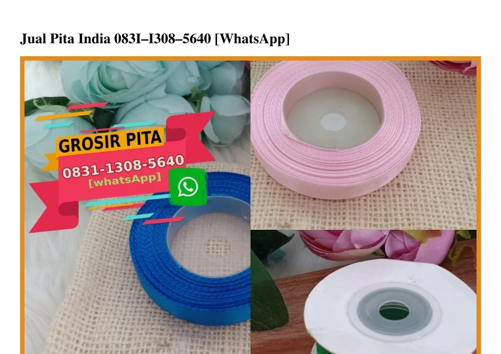 jual pita india 083i i308 5640 whatsapp