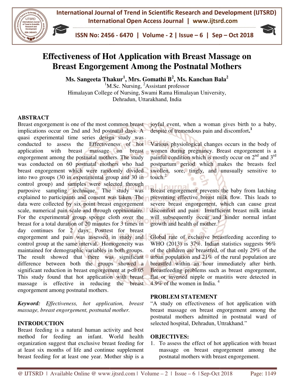 international journal of trend in international