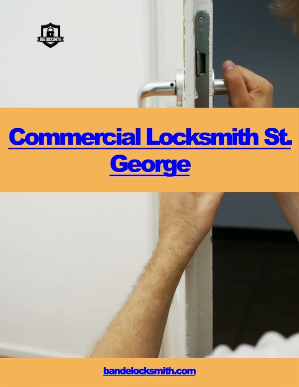Locksmith St. George