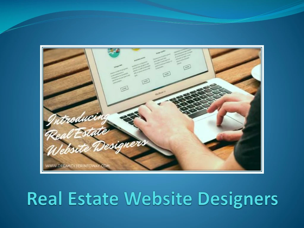 real estate website designers