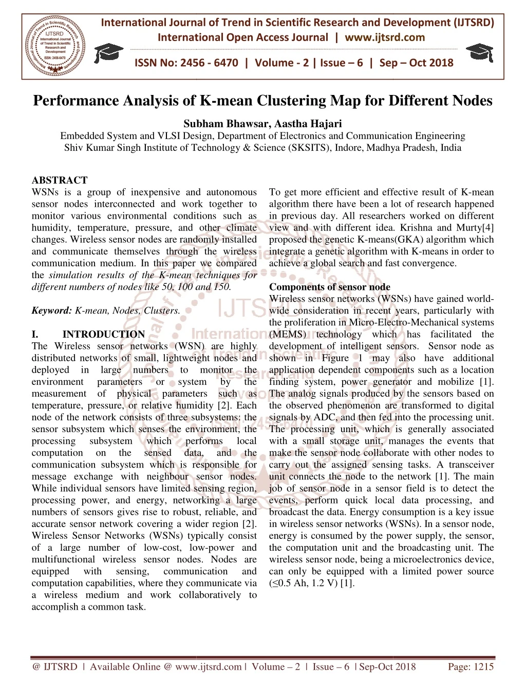 international journal of trend in international