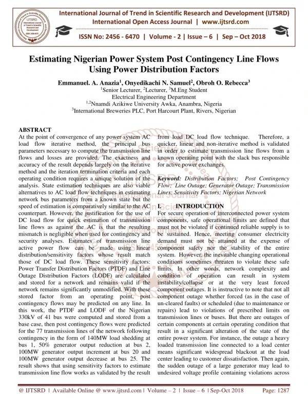 international journal of trend in scientific