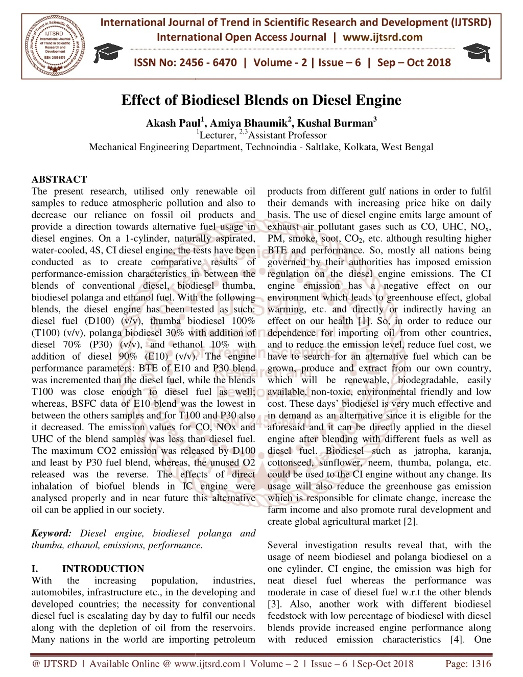 international journal of trend in international