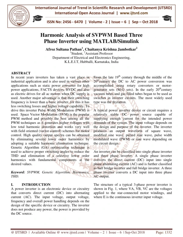 international journal of trend in international