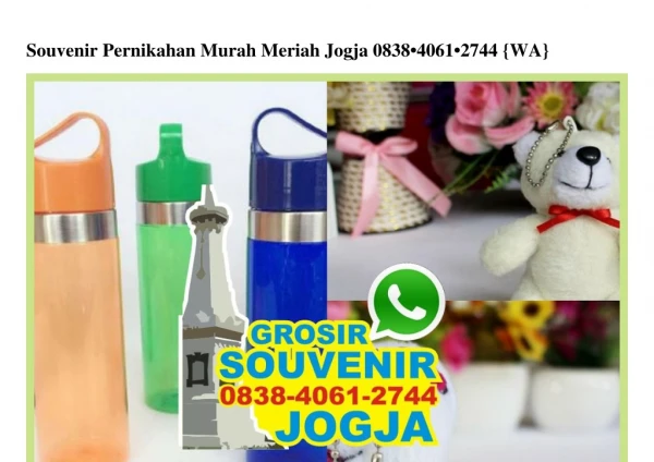 souvenir pernikahan murah meriah jogja 0838 4061