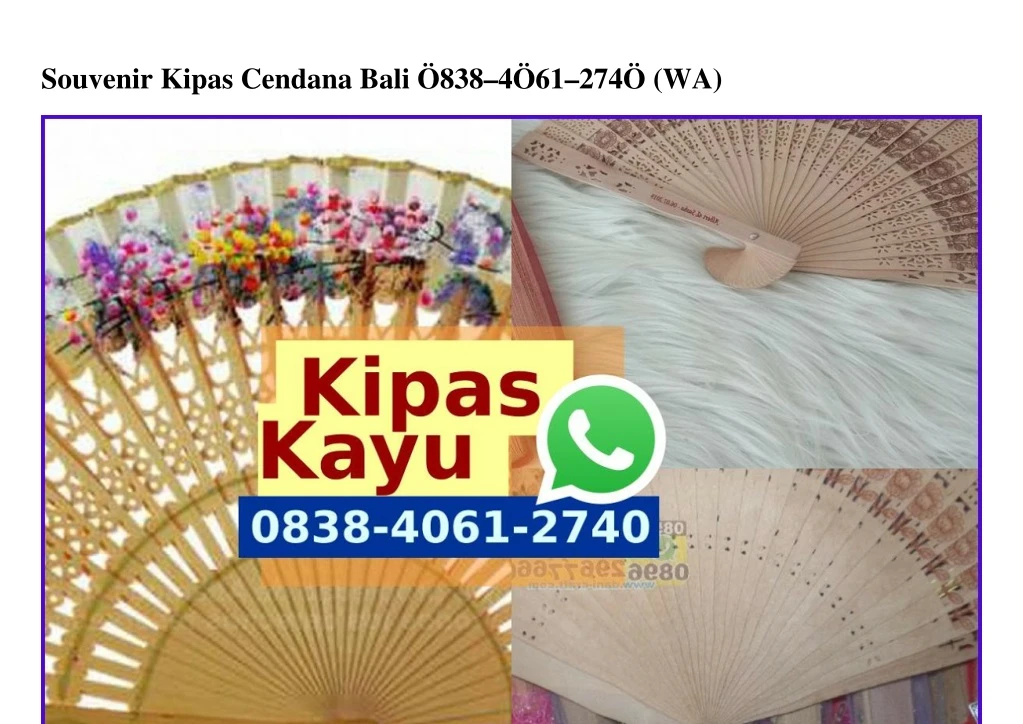 souvenir kipas cendana bali 838 4 61 274 wa